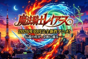 【2026年最新】『魔法騎士レイアース』新作アニメは10月放送！キャスト一新の衝撃と旧作をお得に予習する方法