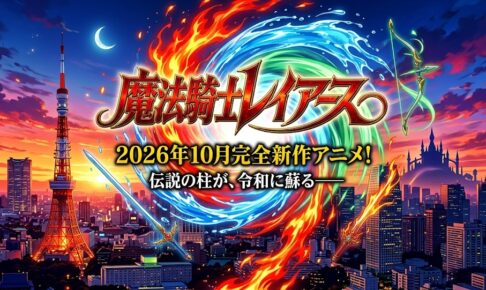 【2026年最新】『魔法騎士レイアース』新作アニメは10月放送！キャスト一新の衝撃と旧作をお得に予習する方法