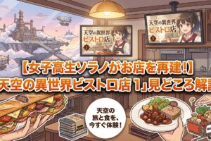 『天空の異世界ビストロ店 1』の見どころを徹底解説！お得に読むならBOOK☆WALKER＆DMM