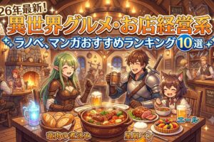 【2026最新】異世界グルメ・お店経営系ラノベ,漫画おすすめ人気ランキング10選！