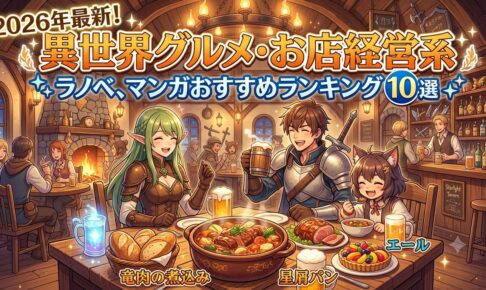 【2026最新】異世界グルメ・お店経営系ラノベ,漫画おすすめ人気ランキング10選！